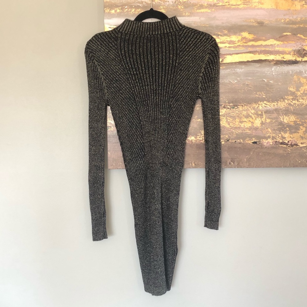 NWOT BCBGeneration Bodycon Sparkle Sweater Dress - Picture 6 of 7